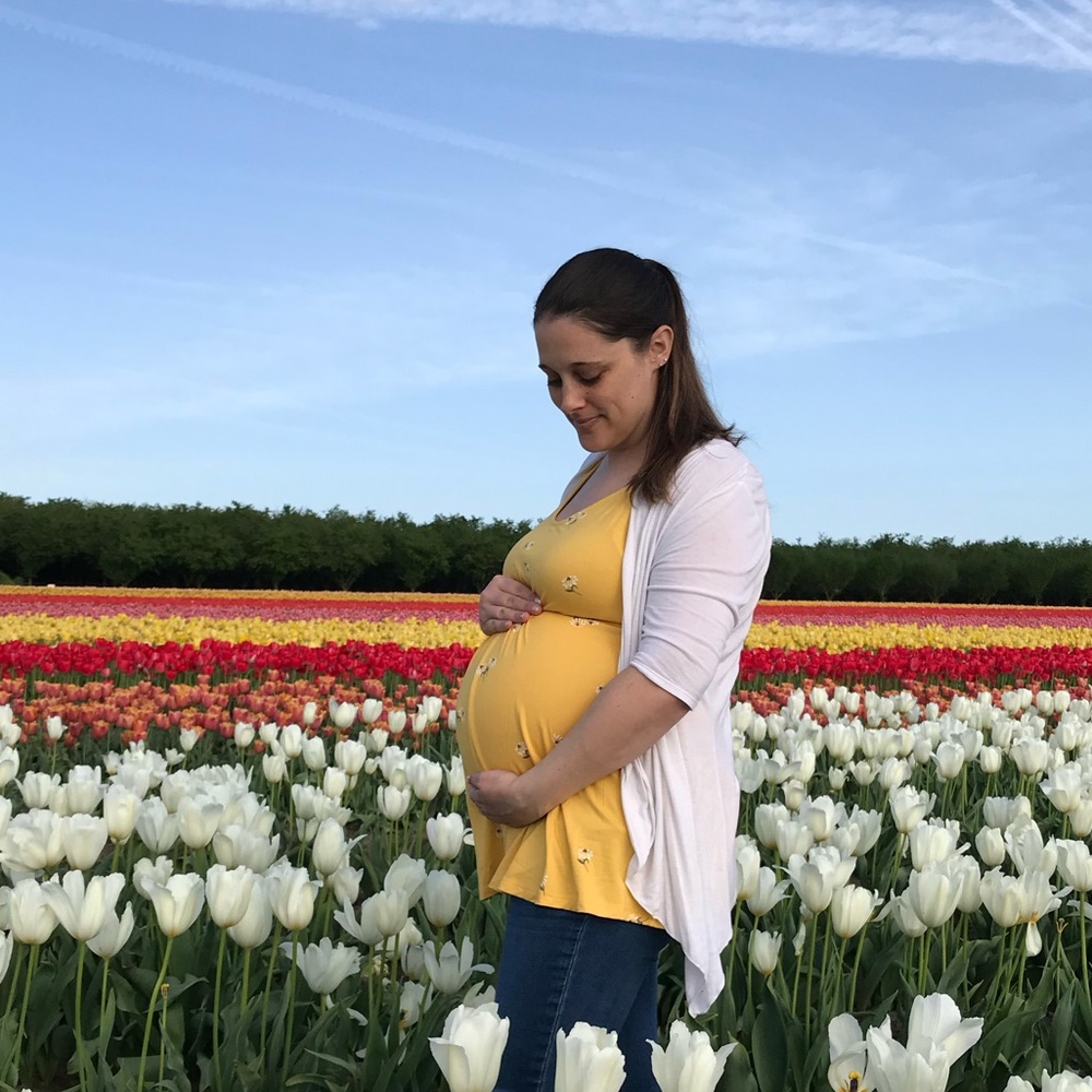 Maternity V-Neck Tank